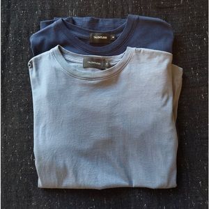 Talentless BUNDLE - Medium - (2x) Premium Tees: Navy & Light Blue